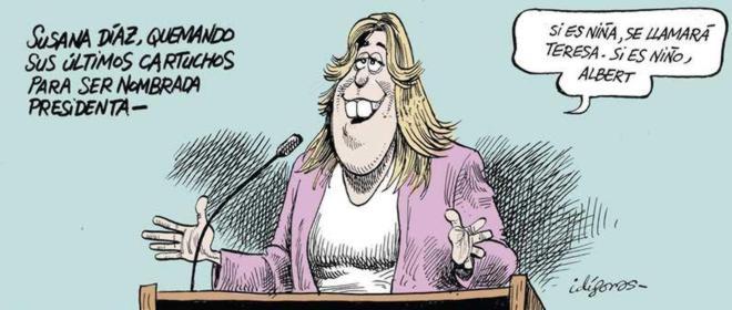 Susana Díaz ya tiene el nombre para su hijo