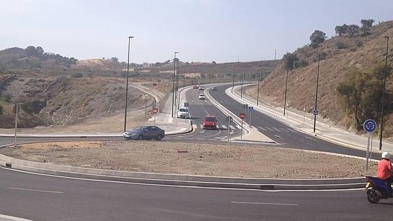 El nuevo vial posibilita ahora una conexión directa con la Ronda Este. 