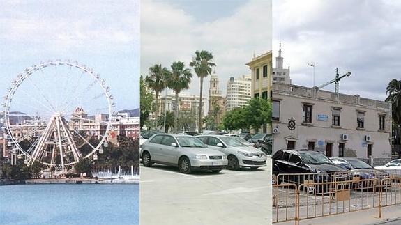 Propuesta inicial, idea de Urbanismo y contraoferta del Puerto.