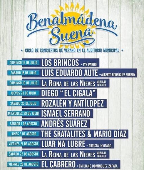 El cartel musical del ciclo 'Málaga Suena'
