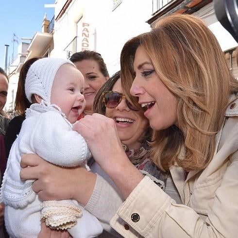 Nace el primer hijo de Susana Díaz