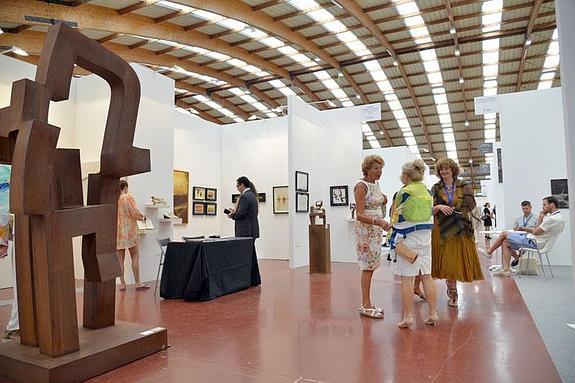 Art/Marbella podrá visitarse hasta el próximo lunes en el Palacio de Congresos de la localidad.