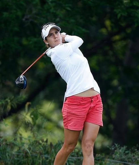 Azahara Muñoz, sexta en el arranque del Abierto Británico