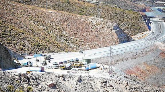 Así de avanzadas están las obras del tramo Carchuna-Castell. 