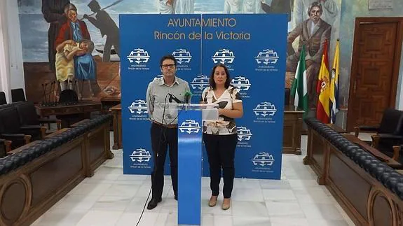 Antonio Sánchez y Encarnación Anaya han presentado el proyecto hoy.