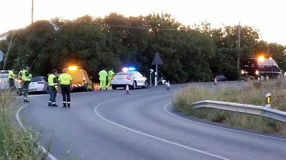 El siniestro de Alhaurín el Grande, en el que murió una mujer, fue en la carretera A-404.
