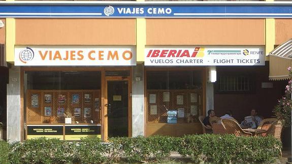 Oficina de la agencia en Roquetas de Mar. 