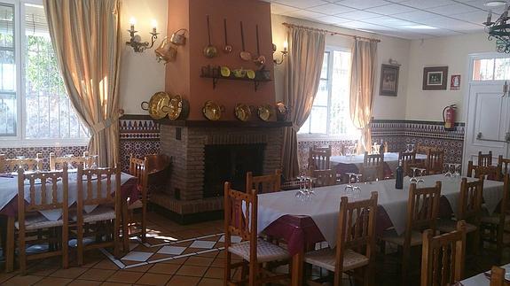 El comedor de La Antigua Ventilla.