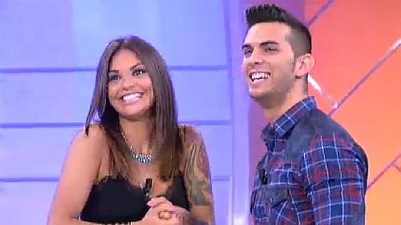 Suso junto a María en 'MYHYV'. 