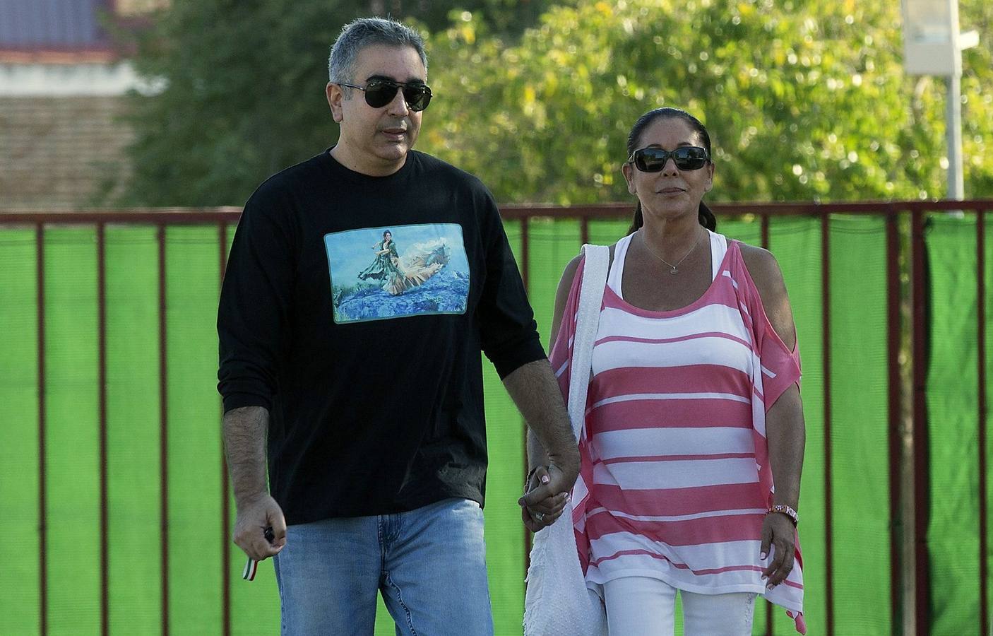 Pantoja, al salir de prisión para disfrutar de un permiso