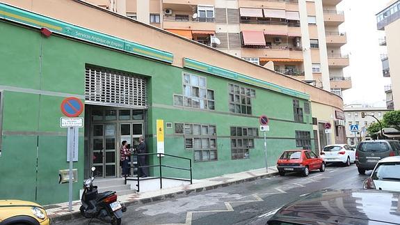 Fachada de la sucursal del SAE, situada en el número 2 de la calle Capitán Marcos García. 