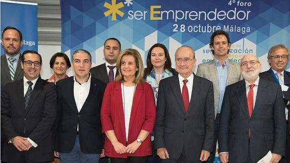 Fátima Báñez: "Málaga es la capital nacional del emprendimiento"