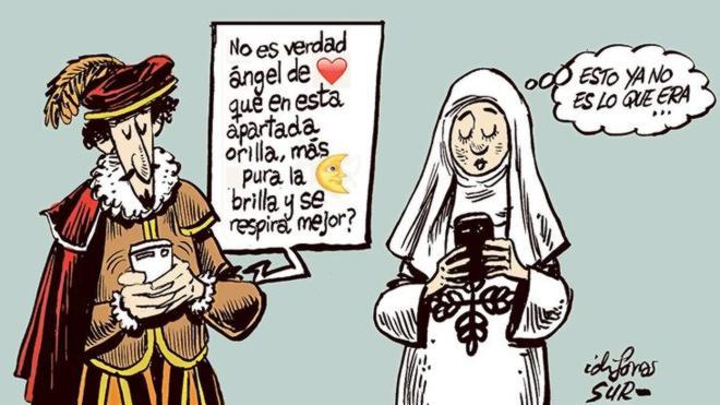 El amor vía WhatsApp ya no es lo que era