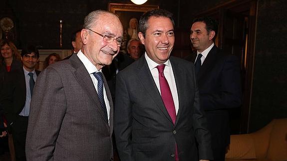 De la Torre y Espadas, durante la última feria de turismo WTM