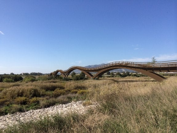 Recreación de la idea inicial para la futura pasarela que fue presentada hace un año. 