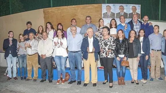 Imagen del PP de Torremolinos en la noche inaugural de la campaña electoral para las municipales. 