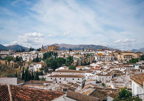 Vista de parte de la localidad.