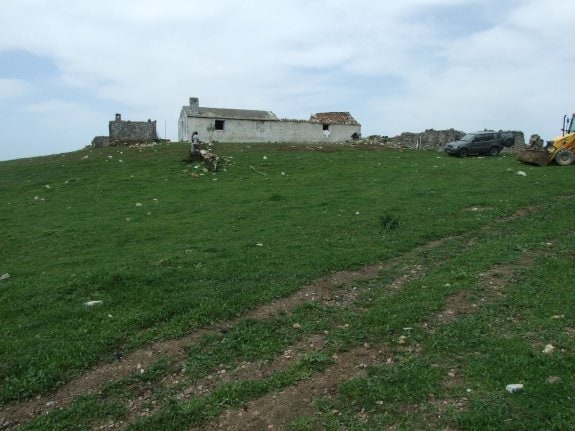 Estado actual del cortijo El Pollo. 