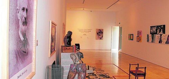 La muestra en el Convento de Santo Domingo. 