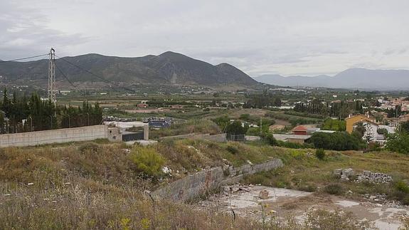 Vista de la vega de Campanillas, donde numerosas parcelas se beneficiarán de la medida. 