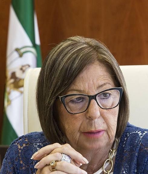 Adelaida de la Calle en una imagen de archivo tras su nombramiento como consejera de Educación.