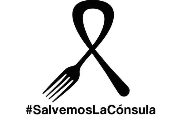 Logotipo creado por Antonio Banderas para protestar por la situación de La Cónsula