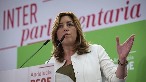 La presidenta andaluza, Susana Díaz