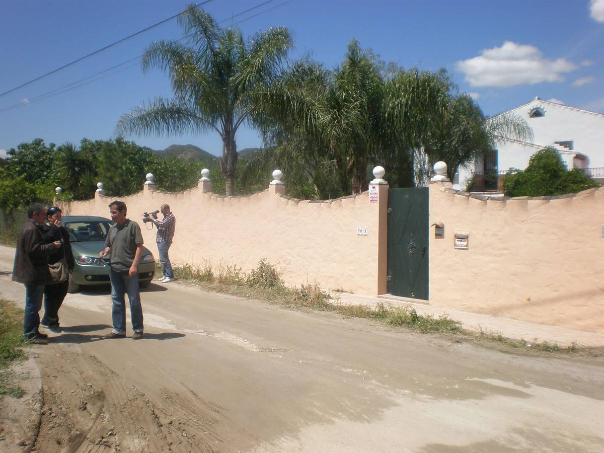 Finca Los Naranjos, donde sucedieron los hechos