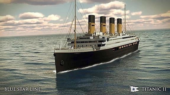 Así será el ‘Titanic II’. 