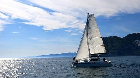 El catamarán ‘Zostera’.