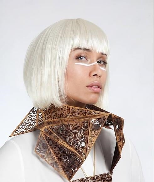 Es posible fabricar joyas con una impresora 3D. 