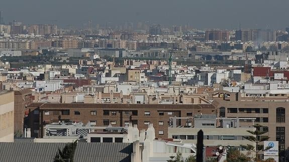 Vista de la ciudad de Torrent.