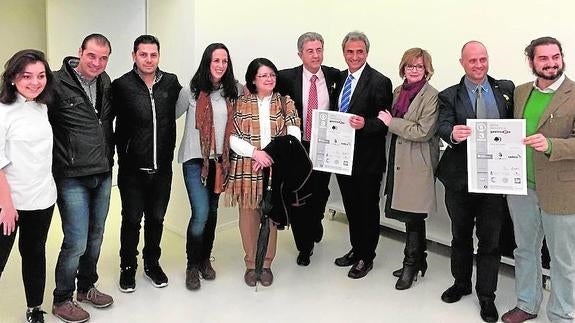 Cocineros participantes en la gala de Gastroarte.