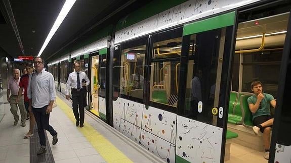 Imagen de archivo de Metro Málaga. 