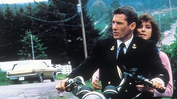 Richard Gere en 'Oficial y Caballero'.