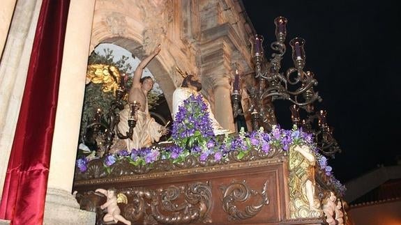 Nuestro Señor Orando en el Huerto y María Santísima Consuelo 