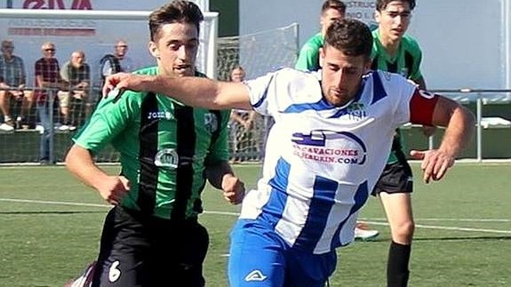 Samuel, en un partido. 