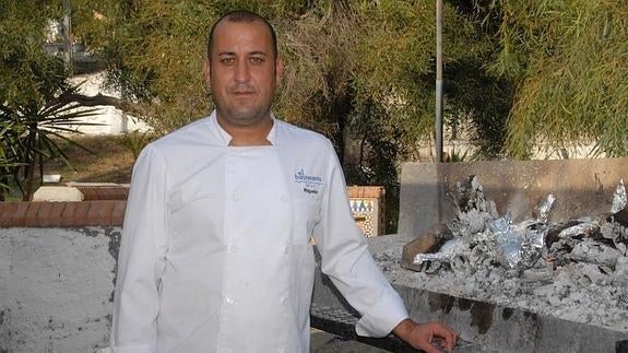 Miguel Ángel Díez, en El Balneario.