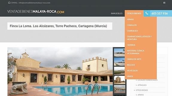 71 millones en inmiebles: Estas propiedades suponen la parte más importante de lo que se subasta.