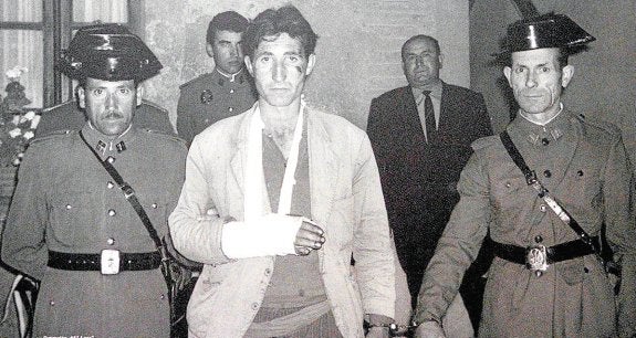 Imagen de archivo de la detención de Eleuterio Sánchez. 