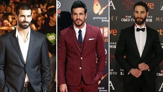 Rubén Cortada, Mario Casas y Dani Rovira son tres de los actores más esperados por el público