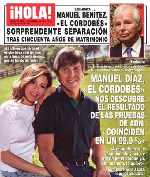 La portada de este miércoles de la revista ¡Hola!
