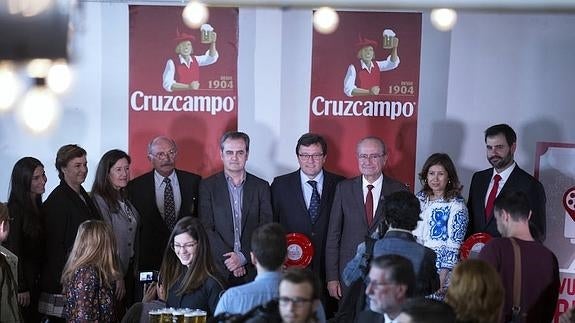 Juan Antonio Vigar, director del Festival, y Francisco De la Torre, en la presentación de la actividad