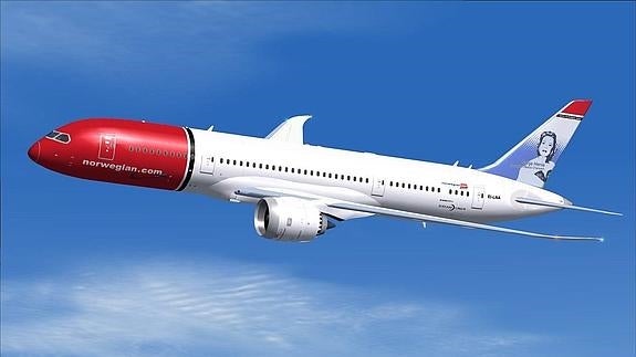 Norwegian Air estudia volar a Estados Unidos desde su base en Málaga