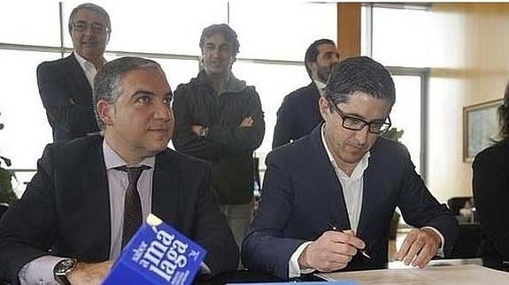 Elías Bendodo y Joxe Mari Aizega