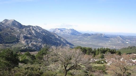 Vistas desde el mirador del Alto Hondonero