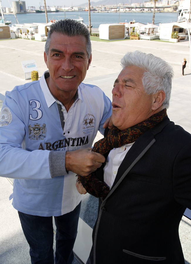 Manolo Sarria y Justo Gómez. 