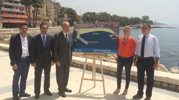 Pomares, Briones, De la Torre, España y Bendodo. 