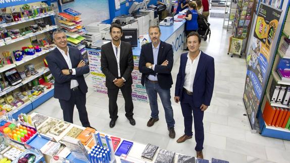 José, Rafael, Juan Miguel y Adolfo Ferrer. 