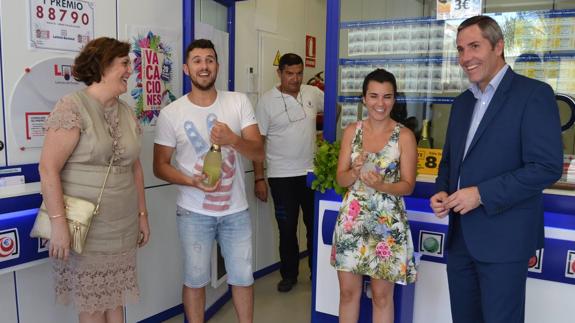 Mijas acoge el Sorteo de Vacaciones de la Lotería Nacional y resulta agraciada con el primer premio